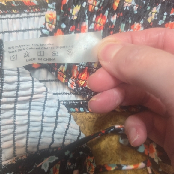 Floral Print Bikini Set - Picture 3 of 3